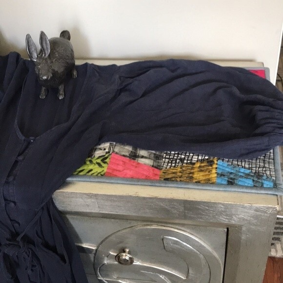 Young Fabulous & Broke High Tea Dress sz Small NWT Linen Blend - Picture 14 of 15